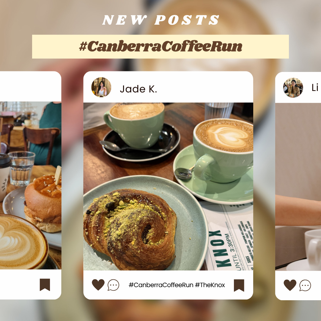 Canberra Coffee Run Instagram post