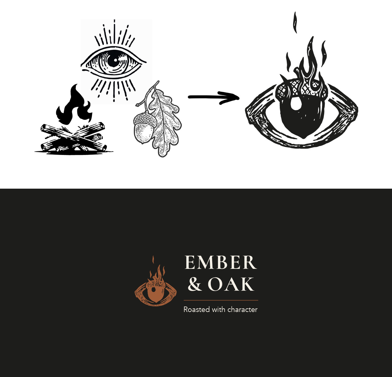 Ember and Oak logo