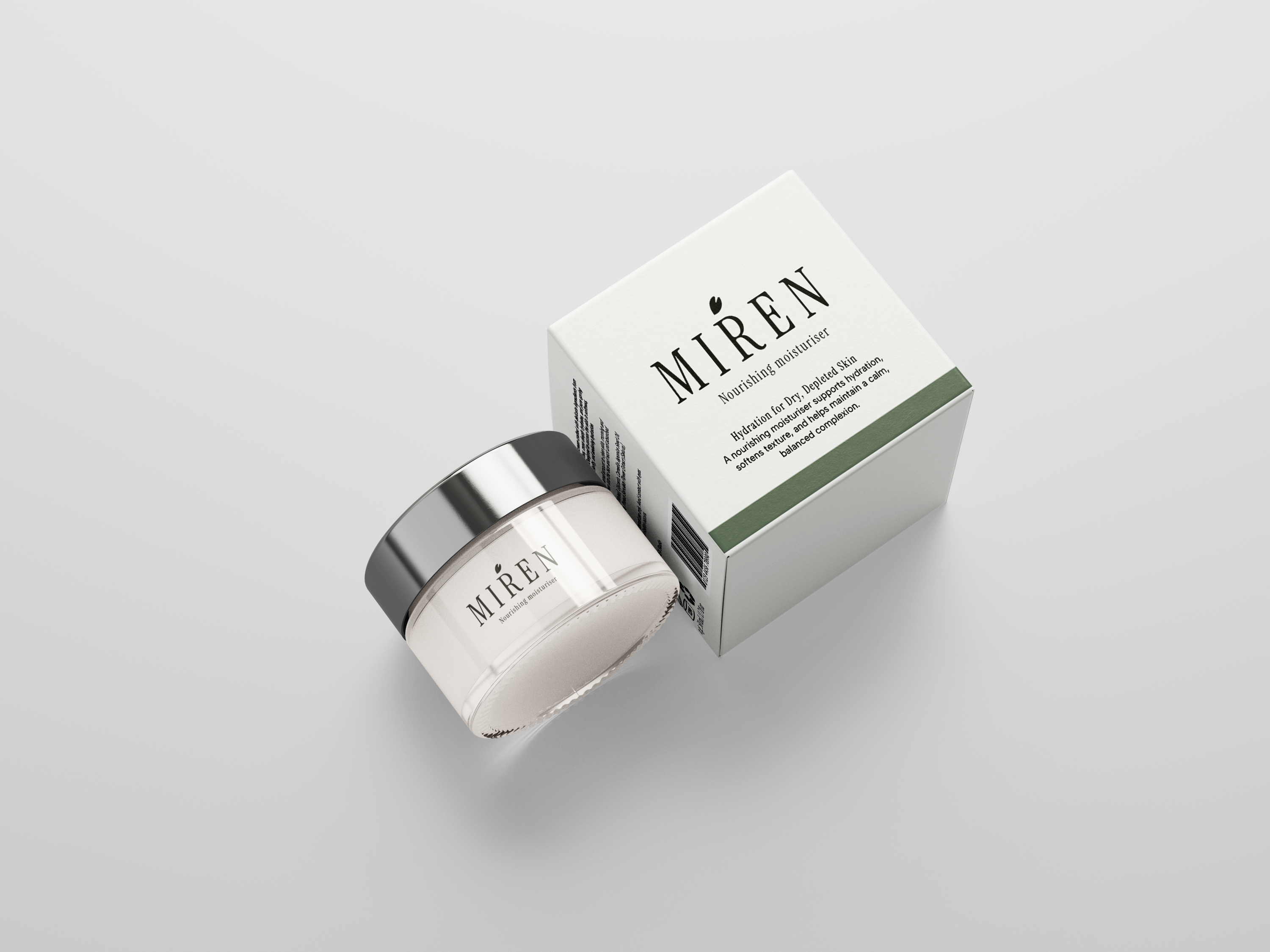 MIREN skincare product shot